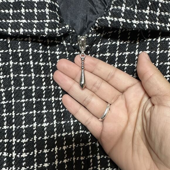 Vintage Neiman Marcus Womens 100% Silk Sport Coat Plus Size 16 Old Money Luxury - Picture 3 of 12